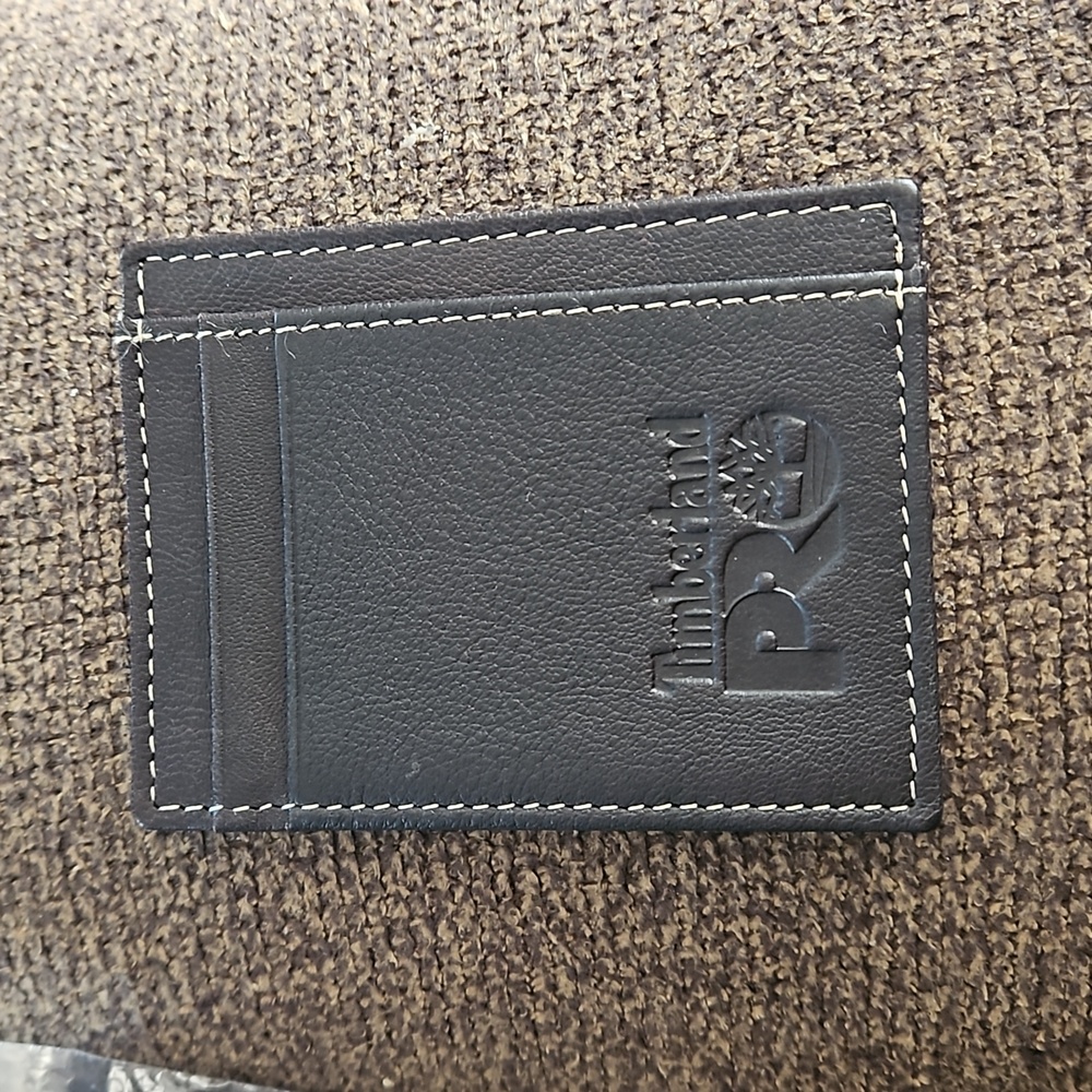 Timberland Pro Men's Leather Front Pocket Wallet / New in package